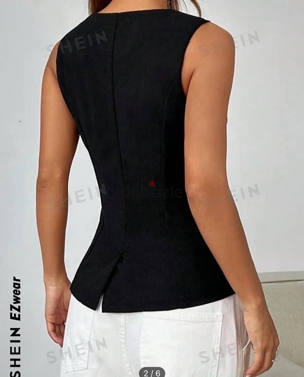 new black vest SHEIN 1