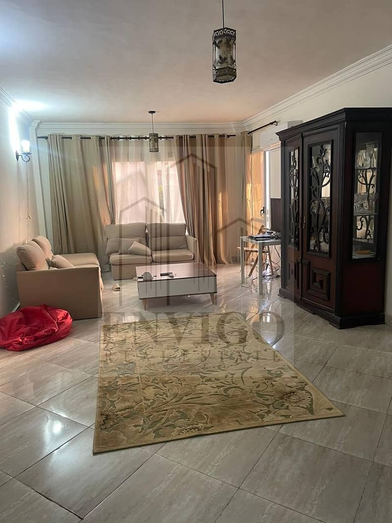 Apartment for sale, 130 sqm, super luxurious finishing, in Dar Misr Al-Kronfol 1