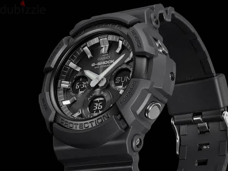 CASIO G-Shock GAS-100B Solar Watch 1