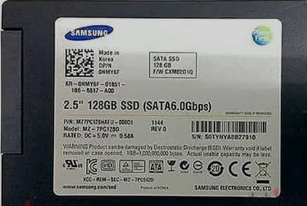 ssd samsung  128