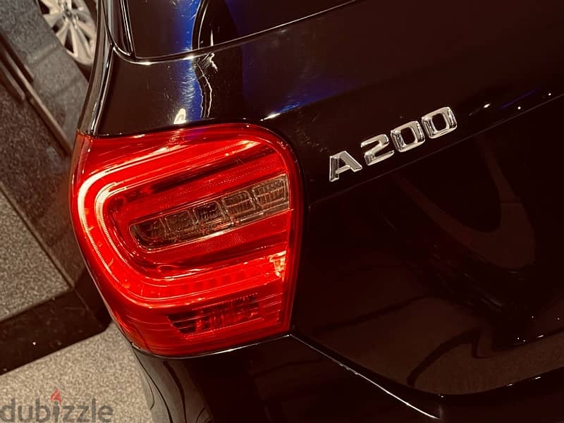 الوحيدة مرسيدس A200 موديل 2013 AMG Night Package صيانة توكيل 70000Km 2