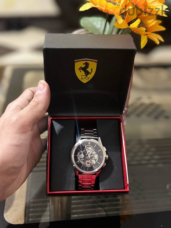 VERy SPecial Watch Ferrari SCUDERIA FERRARI GRAND TOUR MEN's BLACK 6