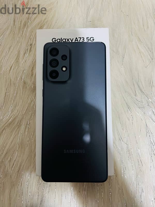 samsung A73 5g storage  256gb 0