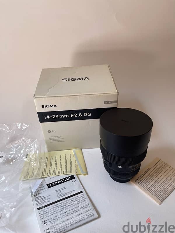 Sigma 14-24mm f/2.8 DG HSM Art Lens for Nikon 1