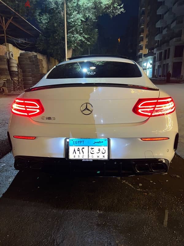 مرسيدس بنز سي 180 coupe 2017 5