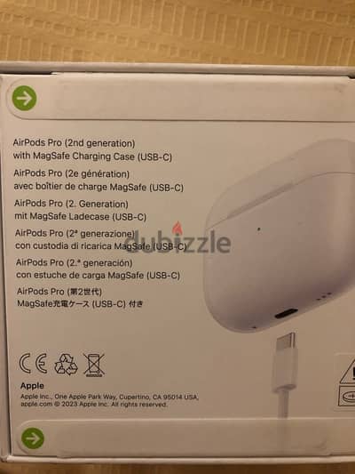 AirPods Pro (2nd generation)- sealed متبرشمه