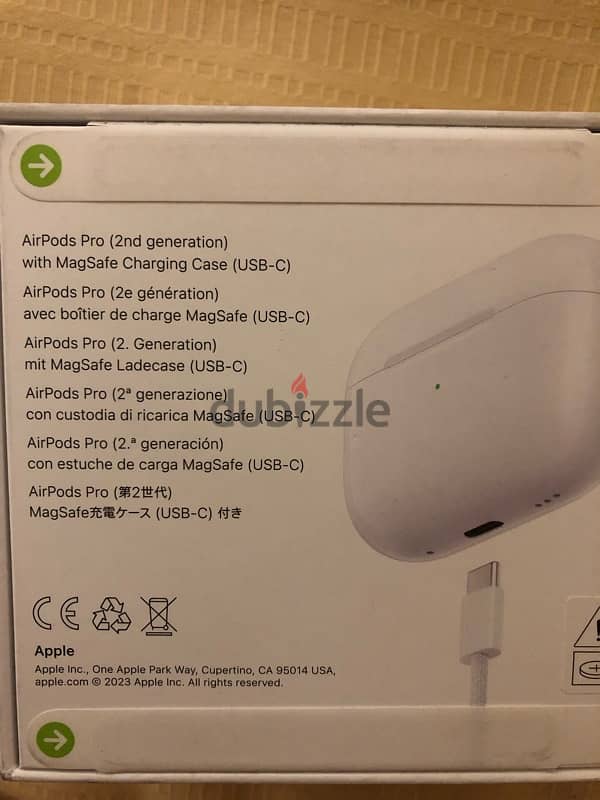 AirPods Pro (2nd generation)- sealed متبرشمه 0