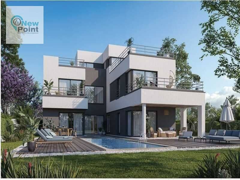 With Palm Hills, own a 200 m² townhouse directly on the Middle Ring Road in the Fifth Settlement 3