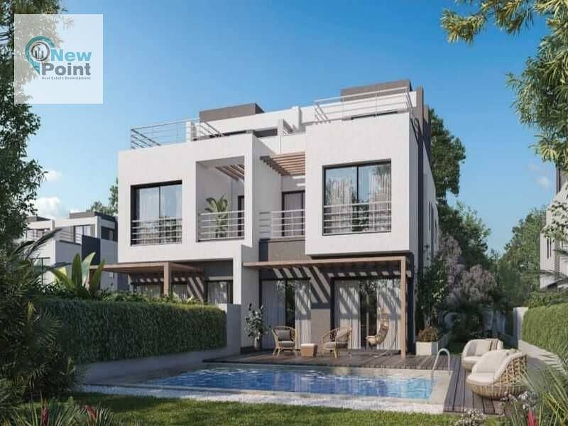 With Palm Hills, own a 200 m² townhouse directly on the Middle Ring Road in the Fifth Settlement 6