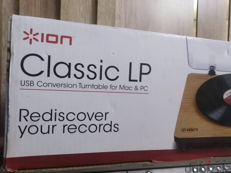 ION Classic LP - USB Conversion Turntable for Mac & PC 3