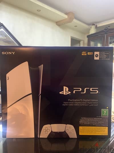 ps5 digital edition slim , 1 TB , ksa version