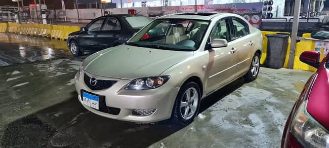 Mazda 3 2006 كامله فتحة سقف