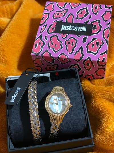 brand new justcavalli women watch