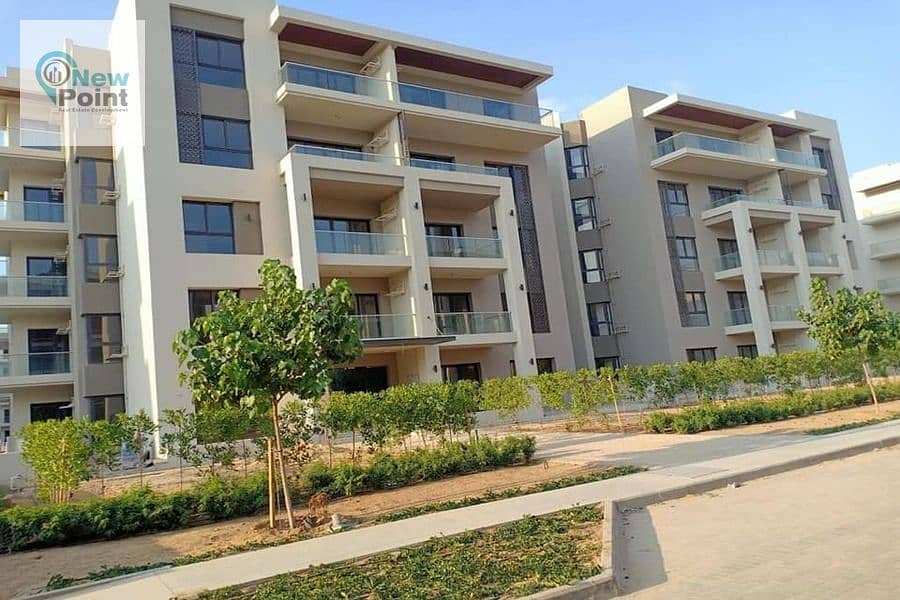 امتلك في قلب التجمع الخامس من شركة المراكز شقة متشطبة بالتكيفات من ديستريكت 5 Finished apartment with air conditioners in District 5 Compound in Distr 0