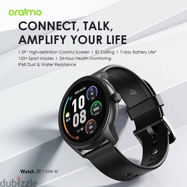 Oraimo smart watch sealed - ساعة اورايمو سمارت متبرشم 1