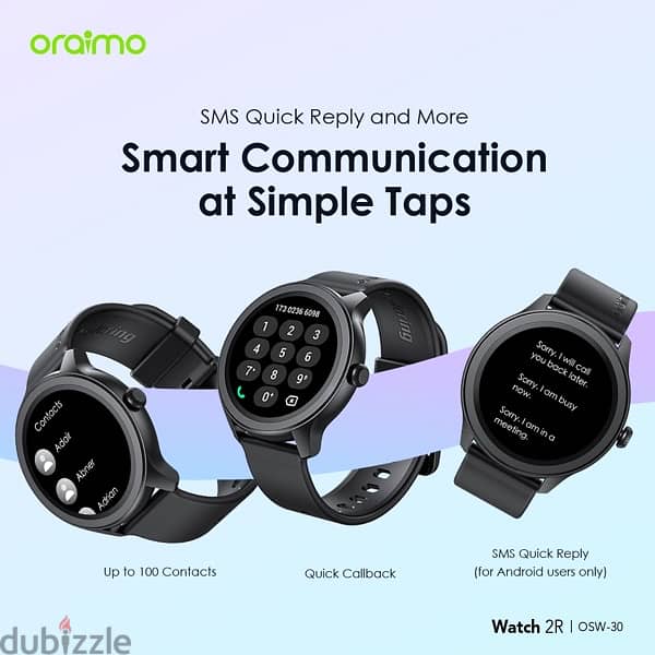 Oraimo smart watch sealed - ساعة اورايمو سمارت متبرشم 4