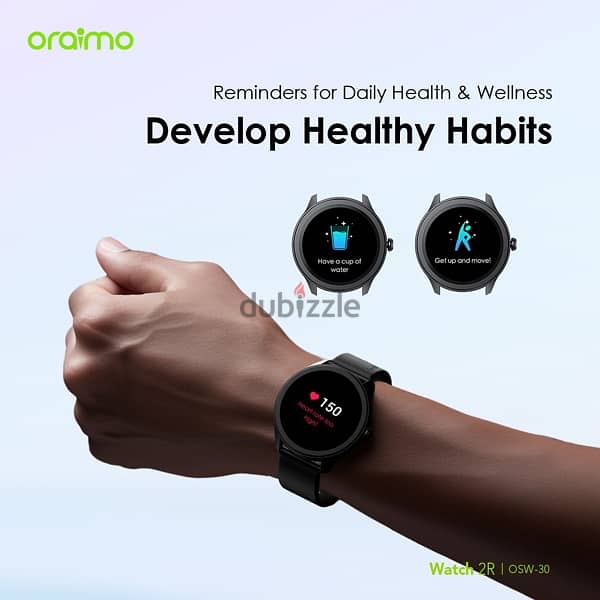 Oraimo smart watch sealed - ساعة اورايمو سمارت متبرشم 5