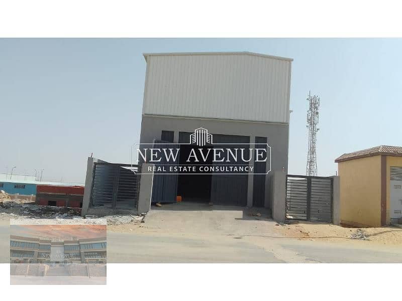 Fully Finished Warehouse for sale at Industrial Area New Cairo       AL/E 366 1