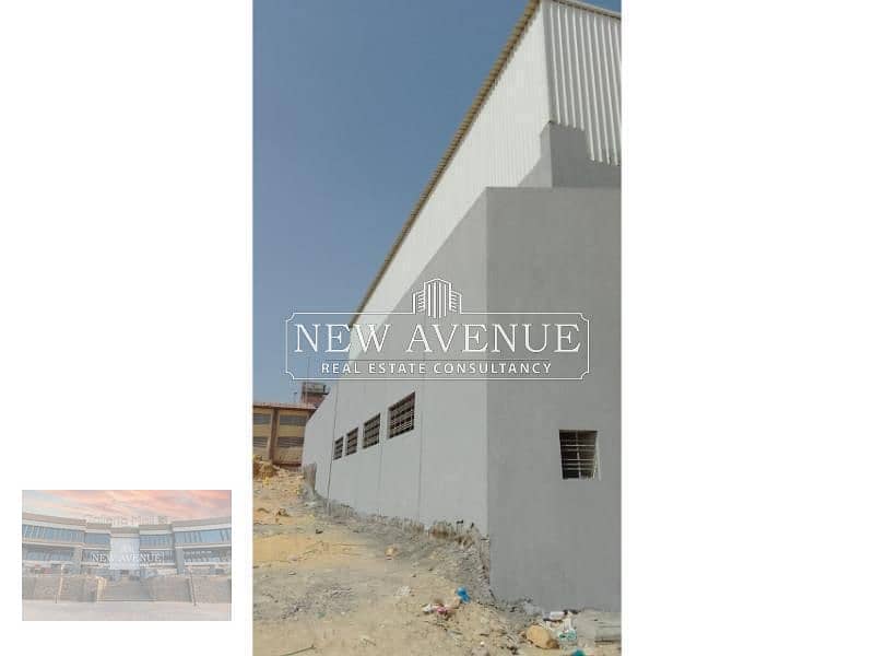 Fully Finished Warehouse for sale at Industrial Area New Cairo       AL/E 366 4