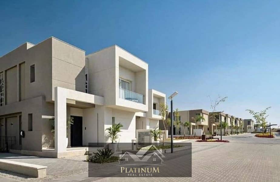 Townhouse for sale in October in Badya Palm Hills Compound, With 2% Downpayment and Installments over 10 Years 7