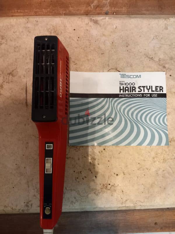 TESCOM HAIR STYLER- MODEL TH-1000 0