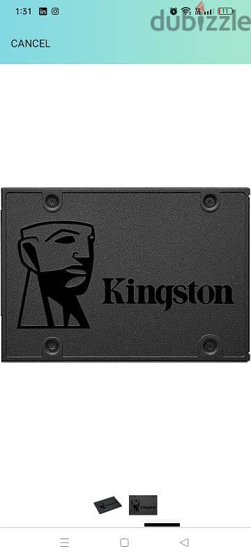 SSD KINGSTON 240G 0