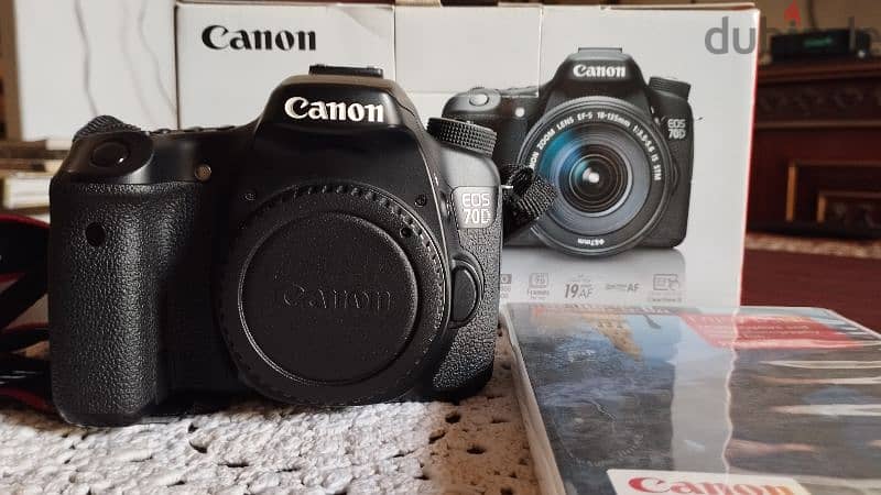 Canon EOS 70 D (فرصة للجادين و اليوتيوبر . . حالة الجديدة) 3