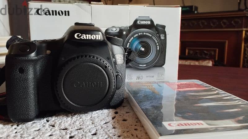 Canon EOS 70 D (فرصة للجادين و اليوتيوبر . . حالة الجديدة) 1