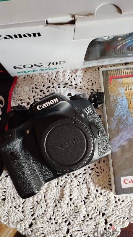 Canon EOS 70 D (فرصة للجادين و اليوتيوبر . . حالة الجديدة) 2