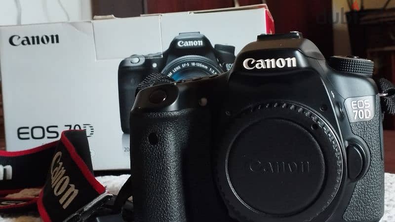 Canon EOS 70 D (فرصة للجادين و اليوتيوبر . . حالة الجديدة) 4