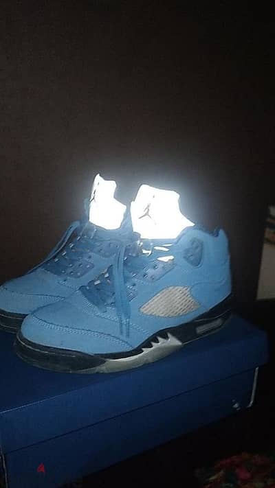 jordan 5 unc blue