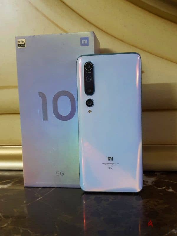 Mi 10 5G 256G With Box 2 Sim 3