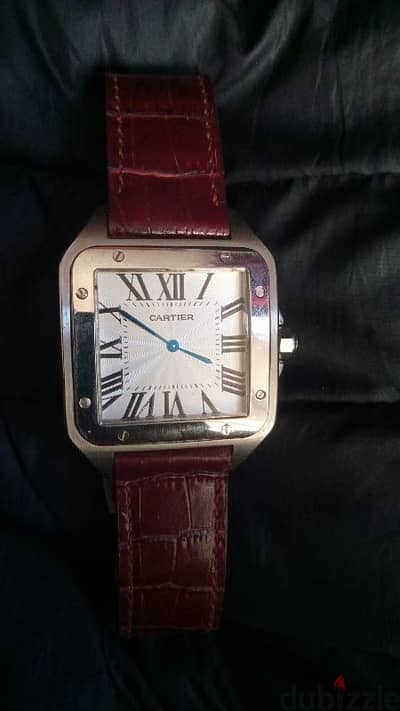 cartier santos men watch