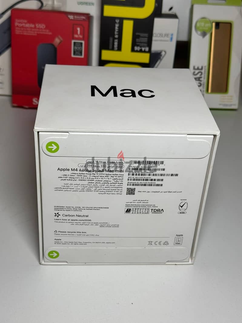 Apple Mac Mini( M4 Chip With 10-Core CPU and 10-Core GPU,Ram 16GB,SSD 3