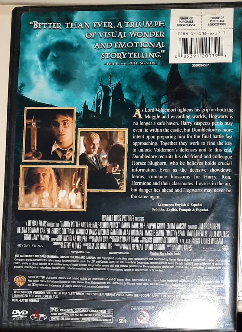 Harry Potter And The Half Blood Prince 1