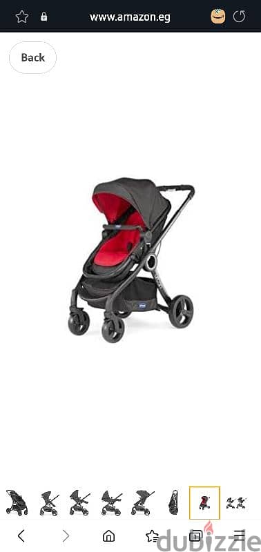 Chicco urban stroller with box as new 5