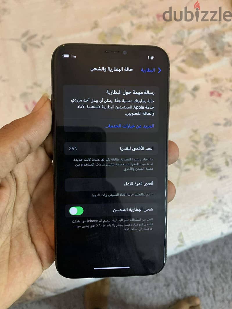 IPhone x 64 giga السعر مفهوش فصال 6