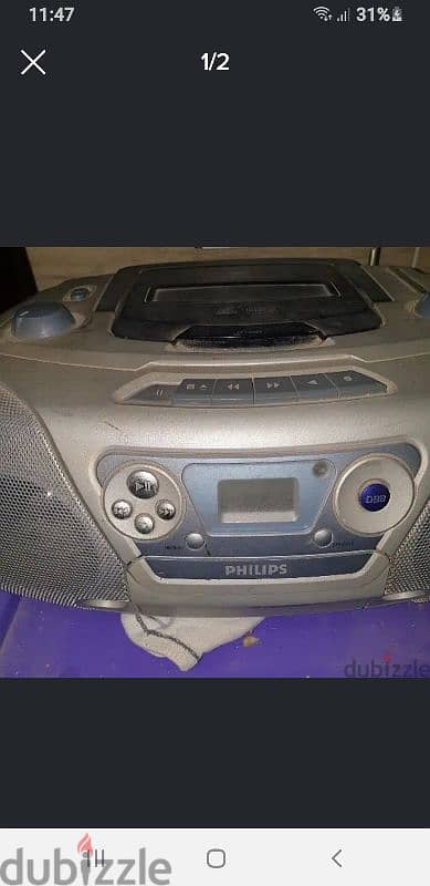 Phillips MP3 Radio and CD player 1