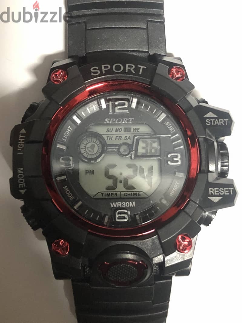 digital sport watch ساعه رقميه رياضيه 5