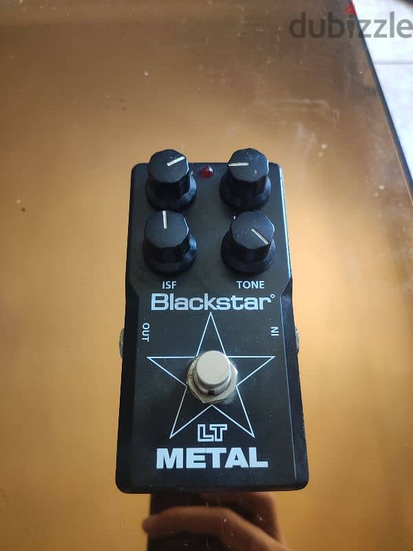 blackstar LT metal guitar paddle 0