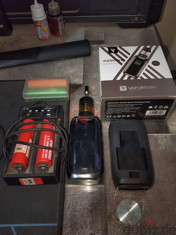 Vape - Revenger X kit (with box) + Expromizer V4 1