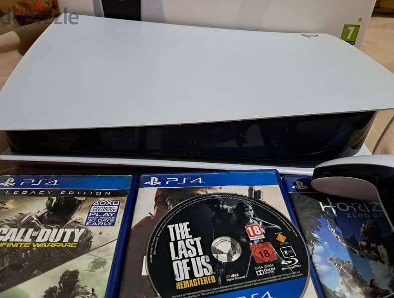 playstation 5 حاله ممتازه cd and digital edition 2