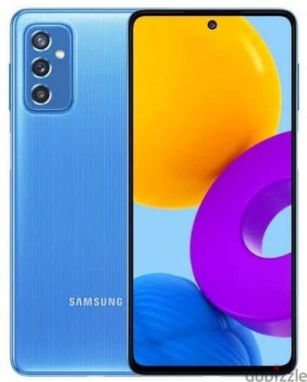 samsung M52 بحاله الجديد بالاسكرينه الاصلي 0