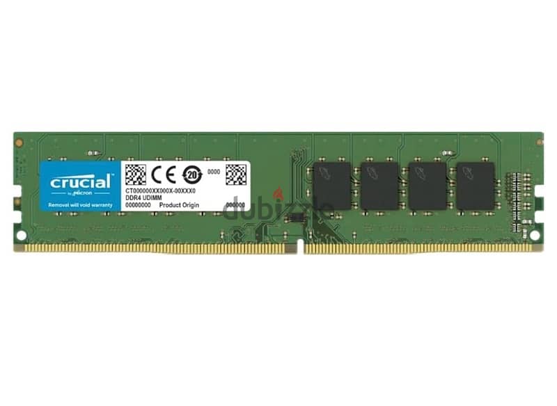 Crucial RAM 16GB DDR4 2666 MHz DESKTOP 0