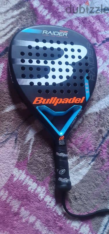 very good condition bullpadel raider 3