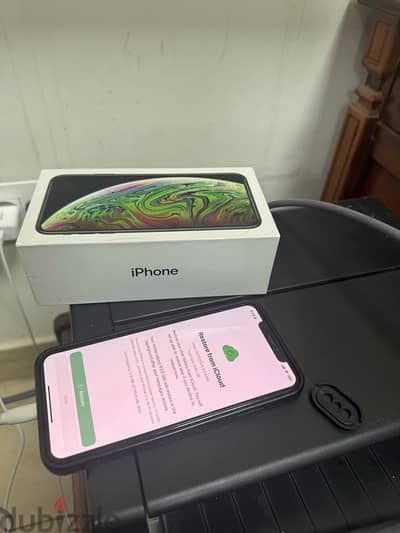 i phone x max 256 gb خطين اصلي حالة ممتازة