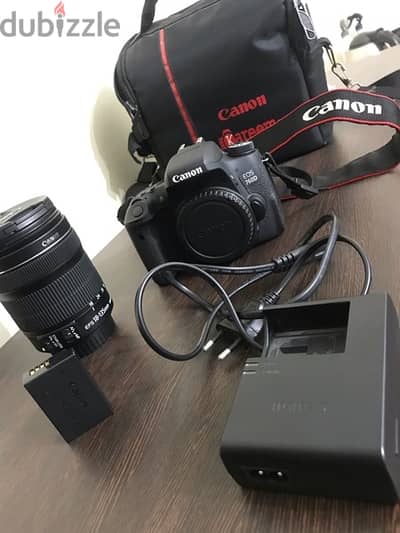 Canon Camera 760D + Lens 18-135mm