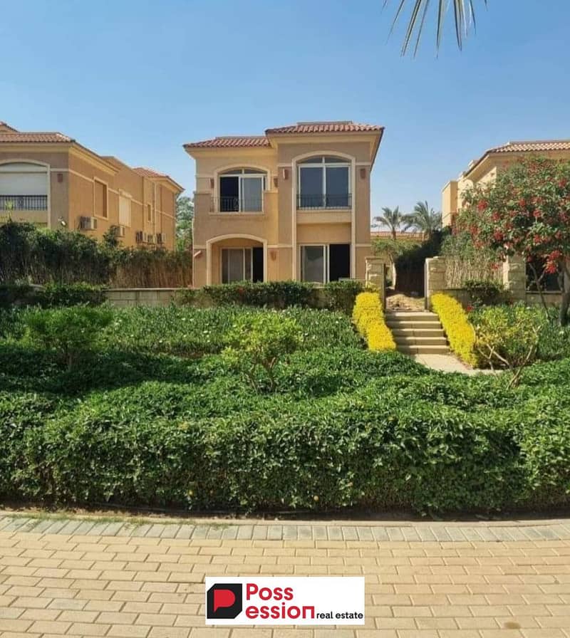 Villa for sale in Telal East, Fifth Settlement, next to Mountain View and Palm Hills Compound, with installments over 8 years Very Prime Location 0