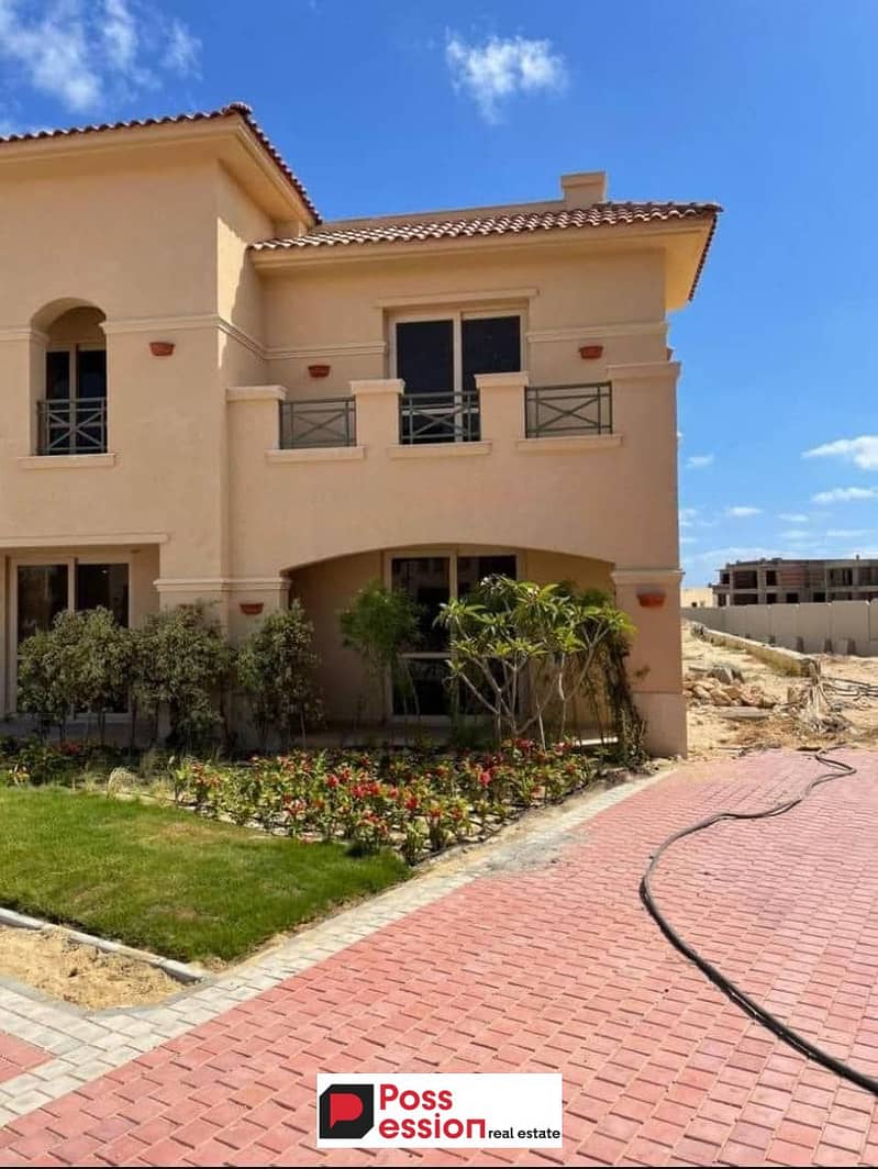 Villa for sale in Telal Ain Sokhna, next to Monte Galala, over the longest repayment period without interest 0