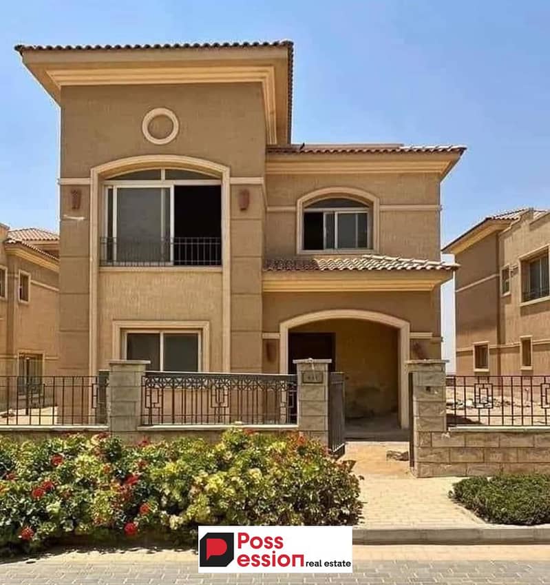 villa stand alone with 5% down payment for sale in New Cairo wall in wall with Mountain View iCity in installments over 8 years, phase of villas only 0